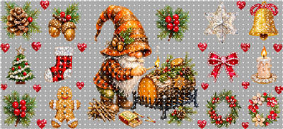 16oz Christmas-S  2152